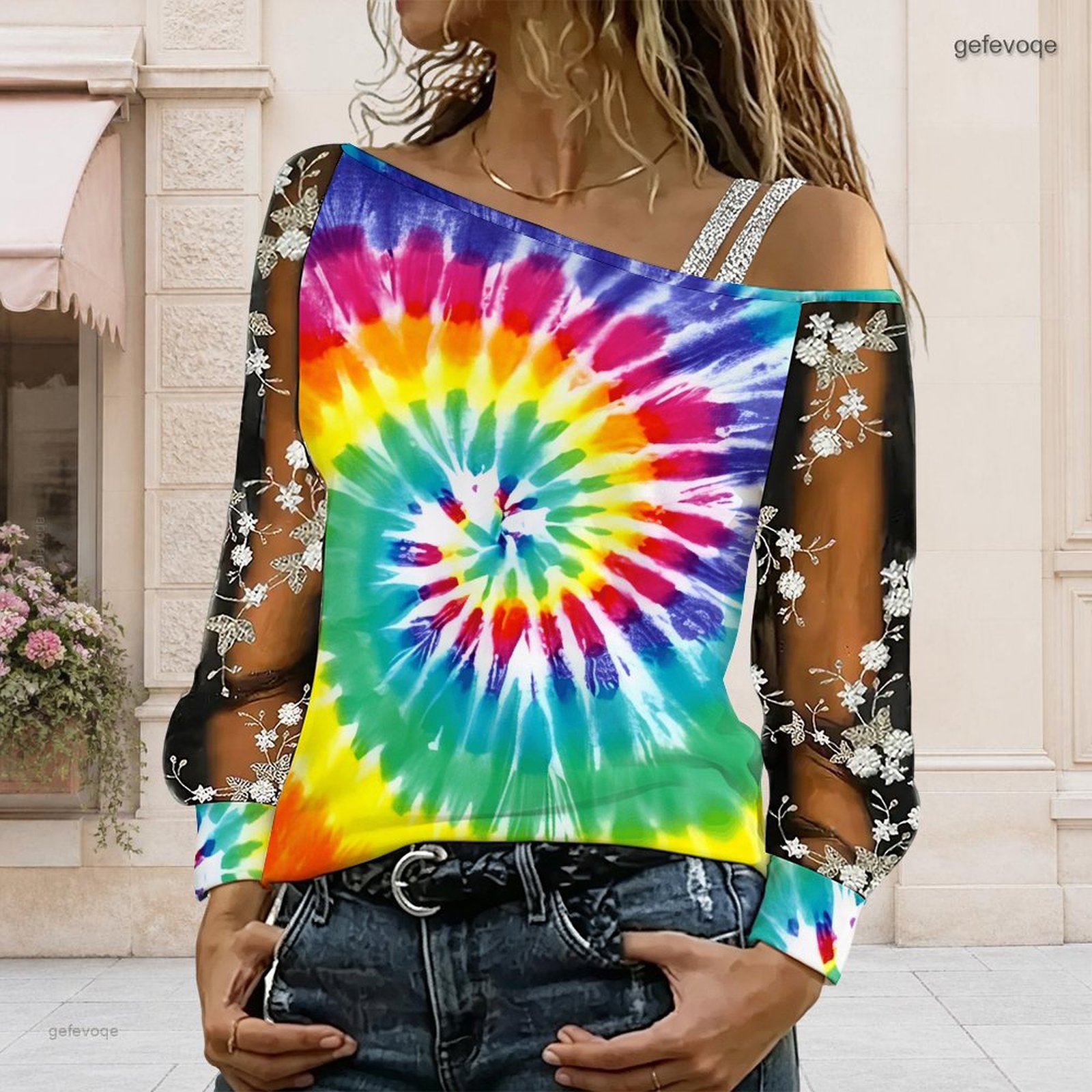 Blusa de Mujer con Hombros Des - Blouse Off Shoulder reseña y precio